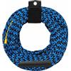 QSTDGVPW Corda Traino per Wakeboard Tubi Gonfiabili Nautico E Divani con Design Galleggiante E Attacco in Acciaio Inossidabile Adatta per Attività Sportive Acquatiche Relax Estivo, Blu Nero, 18M 3K