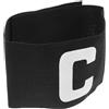 HEMOTON Fascia da Capitano per Calcio Nera in Nailon Regolabile Design Anti-drop per Festa Mondiale e Allenamento Sport di Squadra Colore Casuale