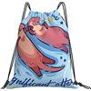 Generic Unisex Coulisse Tasche You Are My Significant Funny Cartoon Oteranimals Sacca Sportiva Palestra con Coulisse Zaino Sportivo per Viaggi Adulto Vacanze 36X42Cm
