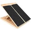 DSFIHJO Tavola Inclinata Regolabile Barella for caviglia regolabile in legno, barella pliometrica for lo stretching domestico, attrezzatura for l'allenamento dell'equilibrio