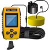 Vjsujehgy Ecoscandaglio Portatile per La Pesca in Kayak, Rilevatore di profondità, Attrezzatura da Pesca con Trasduttore Sonar e Display LCD