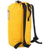 Cryfokt Zaino Portaoggetti in Corda Impermeabile con Design con Cordino Elastico per attività All'aperto, Materiale TPU Giallo e Resistente (Tipo D 35L)