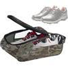 Generic Borsa per scarpe da golf da uomo, con doppia cerniera, borsa da viaggio pieghevole e traspirante, per donne e uomini, Verde, Refer to description, Unisex