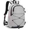 POENVFPO Zaino da trekking leggero, materiale in nylon, design ergonomico, multi-compartimento, sacchetto di idratazione 18 l, per viaggi all'aperto e ciclismo, giallo, 20L et moins, Casual