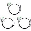Vjsujehgy 3X di Prolunga Motore Scooter Elettrico Hall E-Bike Motore Brushless 8PIN Accessori Bici Elettrica