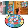 Fauitay Giocattolo per Freccette con Sfera in Stick con 4 Ventose per Giochi per Bambini Al Chiuso All'aperto, Flanella Morbida Leggero da 13,98 Pollici Bersaglio Sicuro per Bambi