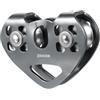 LeeQinersw Doppia Puleggia Tandem per Il Trasporto nelle attività All'aperto, Grigio