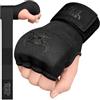 BEAST RAGE Bendaggi da boxe con guanti integrati per uomini e donne, bende rapide con cinghie di mantenimento da 100 cm al polso, protezione dei pugni