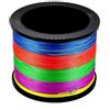 HGBFLTY Filo Pesca Lenza da pesca a 12 fili 500M/100M/300/1000M PE intrecciato filo resistente multifilamento durevole(X12 Strand Mutic,100M-0.32MM-65LB)