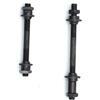 SkyjOy Sgancio Rapido MTB Aste for Mozzo Ruota Bici MTB Leva A Sgancio Rapido ASSE Set Mountain Spiedo Anteriore Posteriore 150/180mm Parte della Bicicletta(Hollow Shaft Set)