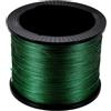 HGBFLTY Filo Pesca Lenza da pesca a 12 fili 500M/100M/300/1000M PE intrecciato filo resistente multifilamento durevole(X12 Strand Green,100M-0.32MM-65LB)