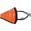 MAJONMMERD Calza da Deriva in PVC Sea Drogue, Calza da Deriva Arancione per Pesca, Controllo delle Onde Portatile Leggero e Alta visibilità per Yacht, Barche a Motore, Gommoni (24 Pollici)