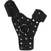 HUFFA Bracciali da Pesca in Pelle Tiro con L'Arco Guanti protettivi for Arco Fionda Nera Catapulta Equipaggiamento da tiro Mano Sinistra/Destra