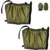 HEANUJJ Ghette Impermeabili da Trekking Oxford Fascia Elastica Regolabile, per Escursionismo e Arrampicata All'aperto, Colore Verde