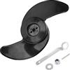 Zonizforceal Kit a 2 Pale Parti Motore Elettrico per Pesca alla traina per Motori fuoribordo 12V 24V da 50lb 60lb 68lb 88lb