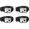 Mtlavishness 4PCS Scour Counter Orologi Portatili manuali a Forma di Orologio per Golfisti