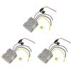 Vjsujehgy 3X Convertitore da Golf Cart Convertitore da 48V 36V Un 12V Convertitore da 12V 20A 240W Regolatore di Tensione per Golf Cart Club Car