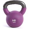 Rebecca Mobili FitAndFun Ghiria Kettlebell Neoprene Rosso Body Building Rafforzamento Palestra 12kg(Cod. SP5031)