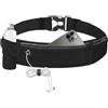 OIXEYA Cintura da Corsa con Portaborraccia, Marsupio Sportivo Impermeabile per Cellulari fino a 7,5 Pollici, Fascia Running con Tasche Organizzate per Jogging e Bicicletta