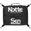 Zxpjkyu Borsa Organizer Impermeabile in Tessuto Oxford Isolante per Paddleboard, Leggera E con Maniglia Integrata, Nero