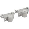 Naroote Set di 2 Scalmi per Remi per Barche, Supporto Superiore con Gambo in Alluminio Resistente per Yacht e, 14 Mm