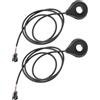 Vjsujehgy 2X Sensore di Pedalata Assistita per Bici Elettrica 12 PAS per Bici Elettriche Sensore di velocità Hall Assistant Accessori per Scooter Elettrici