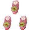Vjsujehgy 3X Gilet di Salvataggio, Luce A LED, Giubbotto Salvavita Flash, per Sopravvivenza in Acqua di Emergenza