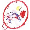 BTOSEP Canestro da basket pieghevole di alta qualità per interni ed esterni, diametro 32 cm, con poliestere