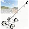 VUNHEX Supporto per Segnaletica Stradale, Macchina Manuale per Tracciare Linee A Freddo su Piste di Atterraggio E Piste di Atterraggio per La Segnaletica Orizzontale su Cordoli E Aree di Sosta