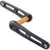 LHHL Pedivella per bici da strada, 165/170/175 mm, cavo integrato, sinistra/destra, in lega di alluminio, set di ricambio per pedivella per bicicletta (175 mm)