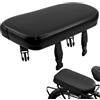 TESSTSY Sedile Posteriore Bicicletta 30 X 14,5 X 4 cm Sellino Posteriore Bici | In Pelle PU, Altamente Elastica, Morbida e Confortevole, Impermeabile Ecuscino Cuscino per Sedile Posteriore per Bicicletta