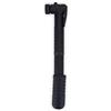 Dilwe Pompa portatile in nylon per bicicletta, nera, mini 120 psi, per valvole in nylon portatili