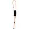 ZMdooreasy Fascia elastica per ecoscandaglio per fissare schermi sonar fino a 45,7 cm su kayak e barche, colore nero (arancione)