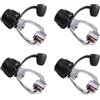 Vjsujehgy 4X 300Bar 4500Psi DIN Un Giogo Adattatore Regolatore Scuba Diving Tank Valvola di Riempimento Ad Alta Pressione DIN Station con Cappuccio Antipolvere