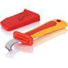 Candeon Coltello Da Elettricista Isolante, 1000V Coltello Spelacavi Elettricista Isolantes, IEC60900 Coltelli Spellafili Elettrici Antimagnetico Strumento per Cavo e Condotto a Fessura e Smantellamento