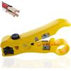 DXIA Pinza spelafiliCavo Stripper cutter, Spellacavi, per rete, cavo Ethernet, cavo antenna coassiale, Spelafili con cutter