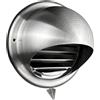 Hg hava Fi 160 - Copertura di ventilazione per interni ed esterni, con zanzariera contro insetti, vento o pioggia, Ø 160 mm