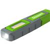 FASANO Tools Lampada LED Ricaricabile Professionale, 600/200 Lumen, Base Magnetica Orientabile 180°, LED Frontale e Superiore, USB-C, Verde/Grigio