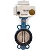Toplionace Valvola a Farfalla con Flangia Elettrica Morsetto Valvola Attuatore Valvola Acqua Tenuta Morbida, D971X-16 (DN50, CA 220V)