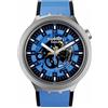 SWATCH Orologio Azure Blue Daze Collezione Big Bold Irony, classico, Classico