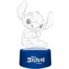 WONDEE Stitch Lampada Led 3D Disney Con Telecomando Multicolore Per Decorazione e Luce Notturna Cameretta Bambini, Atmosfera Notturna Rilassante, Disney Regalo Stich Bambina