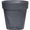 Prosperplast Vaso da fiori 3,5L Cube 20x20x17,7 cm, Antracite