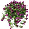 Flair Flower Fiore artificiale petunia da appendere in scatola, 35 cm, pianta con fiori artificiali, fiori di seta, fiori estivi, fiori di seta, piante artificiali petunie, piante da balcone, decorazione per