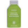 YEAUTY Maschera per panno SMOOTHIE Avocado, Cucumber e Niacinamide - Maschera idratante per una cura intensa, una pelle radiosa - 100% biodegradabile - Confezione da 5