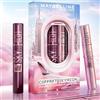 Maybelline New-York - Cofanetto 2 Mascara Volume & Lunghezza, Sky High - Tonalità Very Black & Burgundy Haze, 7,2 ml
