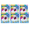 Generico LavaTris 3 in 1, Assorbi Colore Smacchia Anticalcare, Bustine Lavatrice Multiuso per Bucato, Protezione Colori e Rimozione Macchie - 6 Unita da 5 Bustine