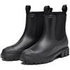 DIBUEUPP Stivali Pioggia Donna Impermeabili Antiscivolo Eleganti Fashion Chelsea Boots Donna Scarpe Comode Giardinaggio Scarpe 37 EU