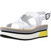Nero Giardini E012570D Sandali Donna in Pelle - Bianco 38 EU