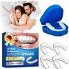 Usmlicer 4 Pezzi Bite Bruxismo Notturno, Paradenti Notturno, Byte Notte Automodellanti, Riutilizzo, Riduce Il Russare, Migliora Il Sonno, Mouth Guard Teeth Grinding, Per Adulti