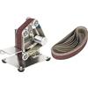 OUTFYT Mini macchina for cintura elettrica Fai da te Sander Palistretto Rettificatrice Portatile Cintura Bed Bordi Affilatrice Machine Grinder ,Alte prestazioni(25 sander)